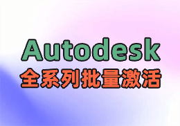 Autodesk 批量激活工具 支持自动激活 - SOHUB-SOHUB